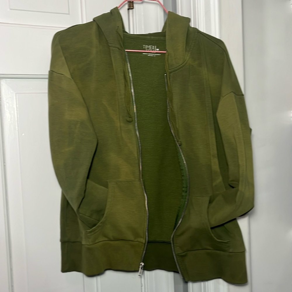 Grunge green jacket